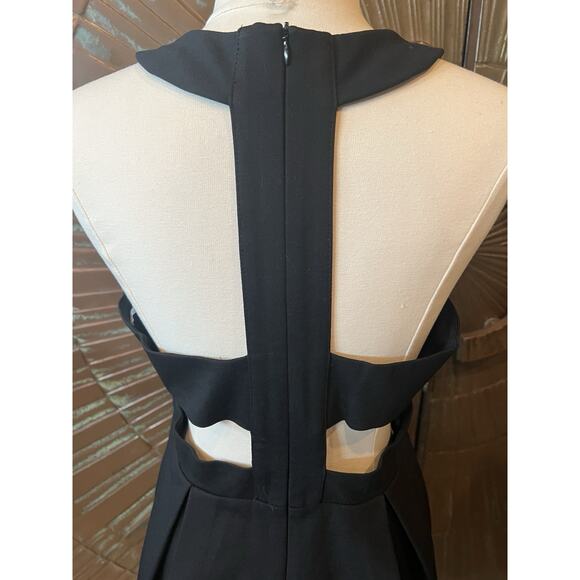 Lulus Dress Women XL Black Sleeveless Open Back Fit & Flare Party Cocktail Dress - Picture 7 of 11